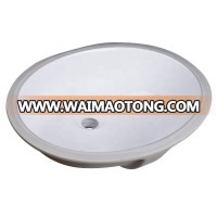 ceramic oval undermount bathroom lavatory sink