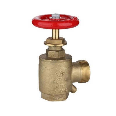 UL &ULC&FM approval fire hydrant angle valve Brass valve 1 1/2''